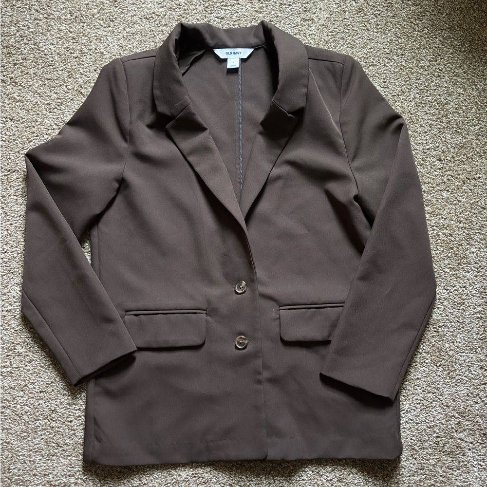 Old Navy Brown Jacket with Collar